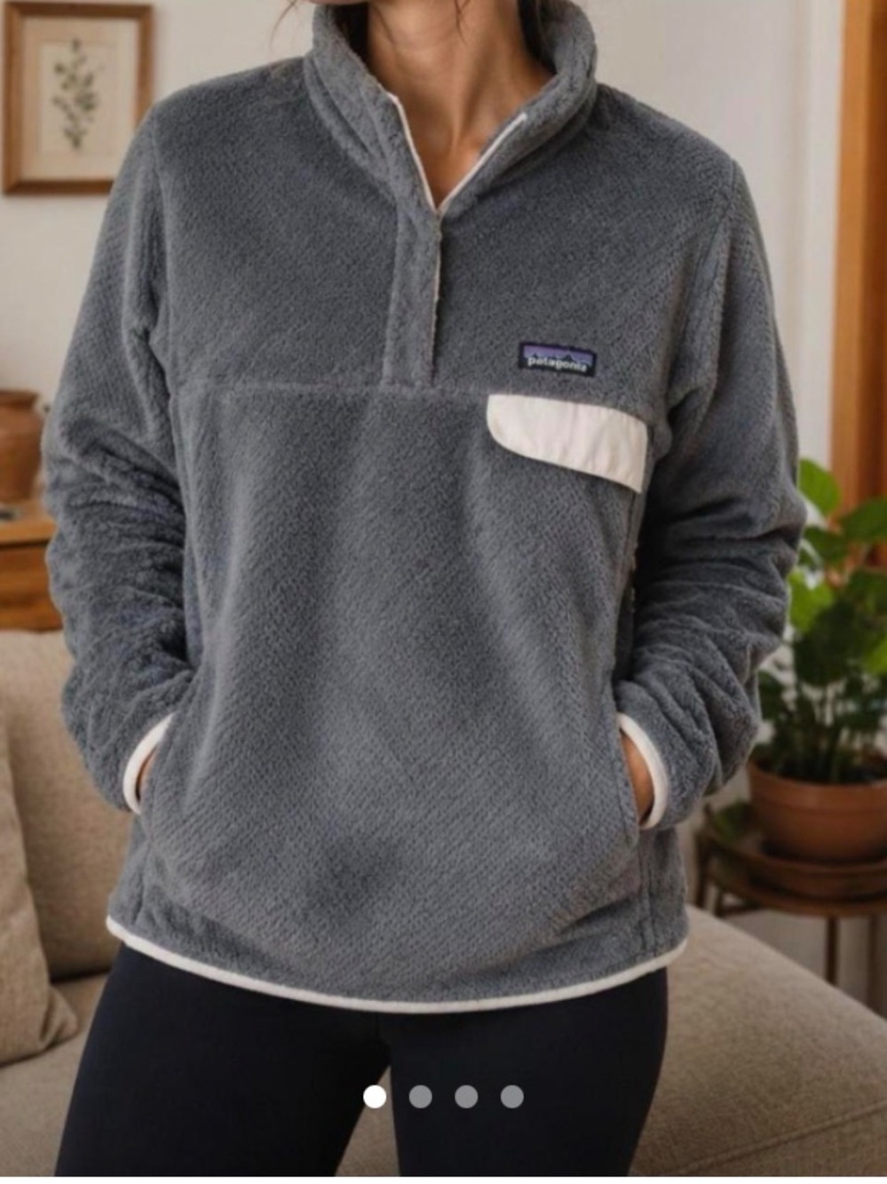 Patagonia Women's Re-Tool Snap-T® Pullover Gray - L